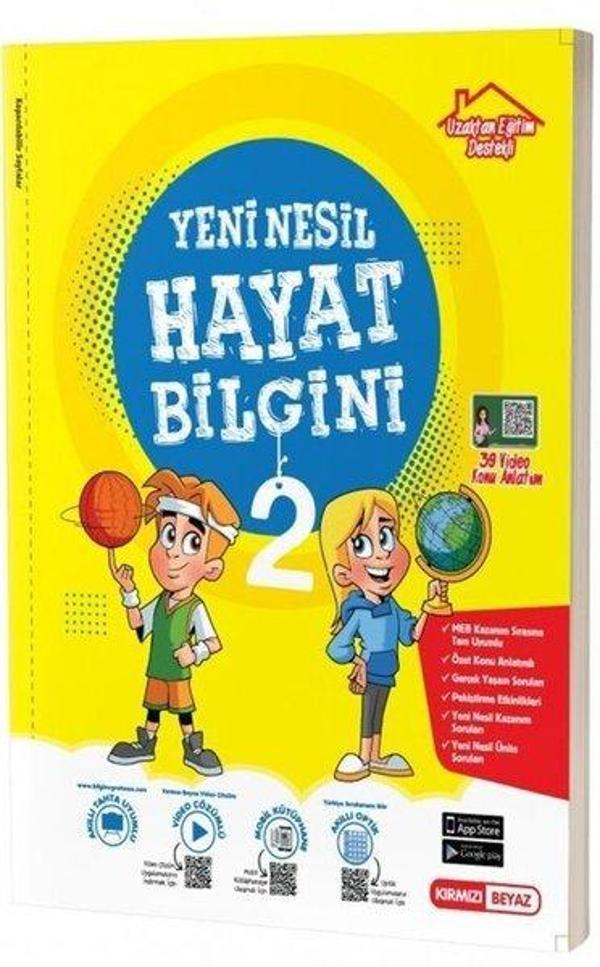 2. Sınıf Yeni Nesil Hayat Bilgini - Kırmızı Beyaz Yayınları-Eğitim - Image 1