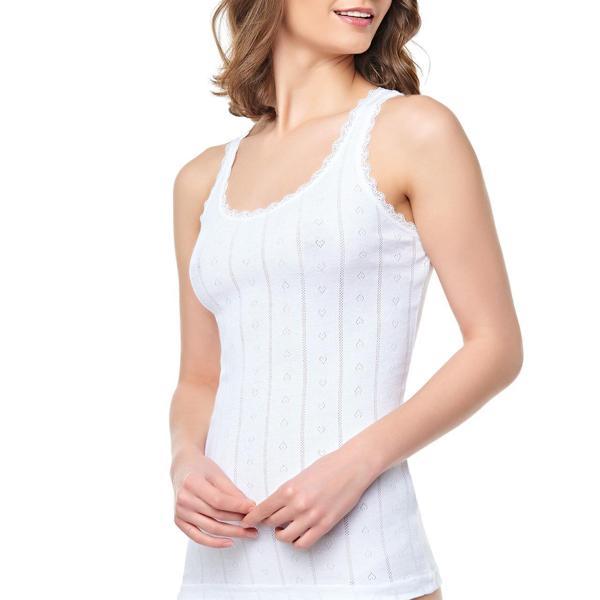 Tutku Bayan Geniş Askılı Jakarlı Atlet Yumoş Atlet Renk Seçenekli 0201 - Image 1