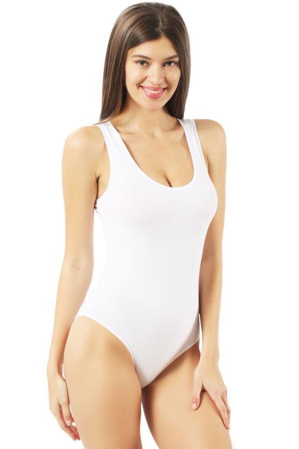 Özkan Bayan Geniş Askılı Likralı Çıtçıtlı Kancalı Body 0602 - Image 1