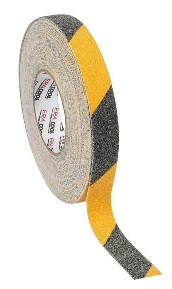 Era 12293 Sarı Siyah Kaydırmaz Bant 25 mm 15 Metre - Image 1