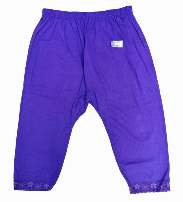 Sedef Yıldız Bayan Rbana Diz Altı Paçası Dantelli Tayt 1071 - Image 1