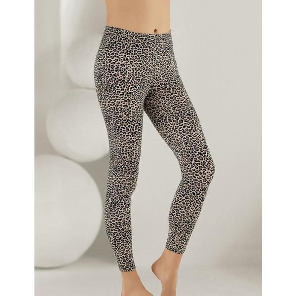 Şahinler Bayan Likralı Leopar Tayt MB301 - Image 1