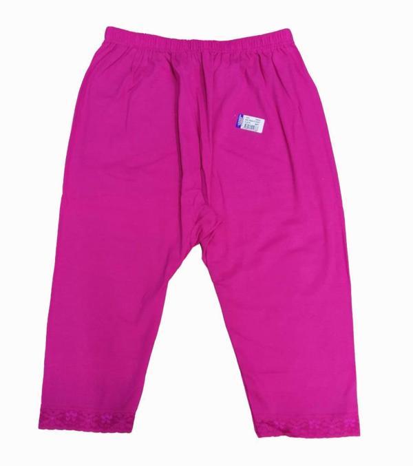 Sedef Yıldız Bayan Rbana Diz Altı Paçası Dantelli Tayt 1071 - Image 1