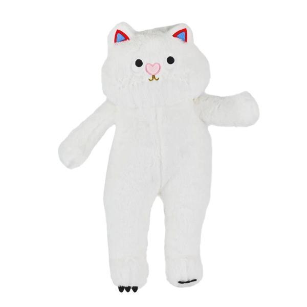 Nessiworld 4806 Peluş Uzun Kedi 55 cm Beyaz -My Friend Toys - Image 1