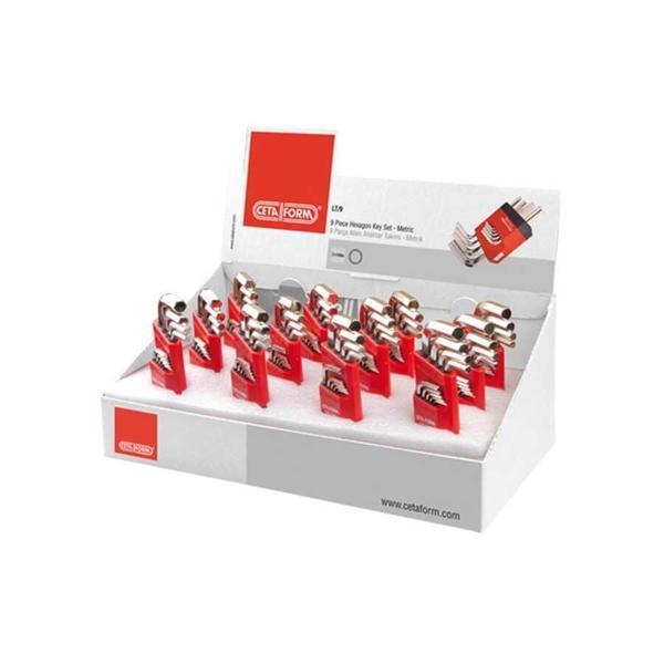 Ceta Form LT/9D,LT/9 L Allen Anahtar Takımı Seti - LT/9D - Image 1