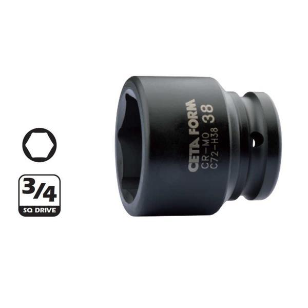 Ceta Form 3/4” 6 Köşe Havalı Lokma Anahtar 22 mm - C72-H22 - Image 1