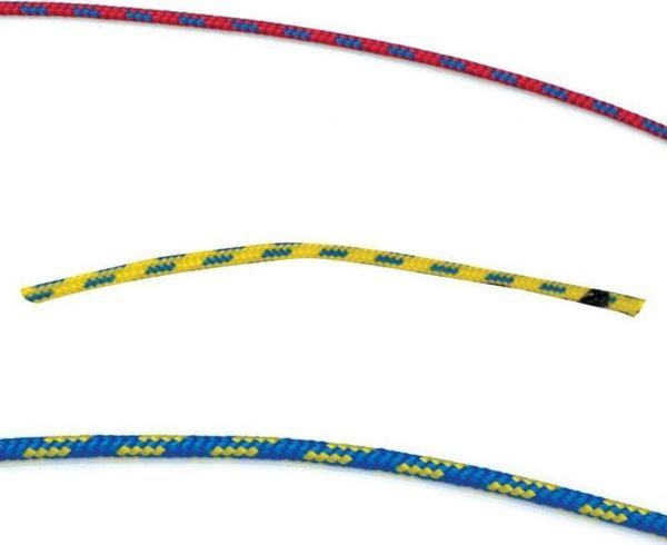 Lalizas CABO SUPERLINE ÖRGÜLÜ HALAT, DYNEEMA 100%,2mm, sarı/siyah-beyaz - Image 1