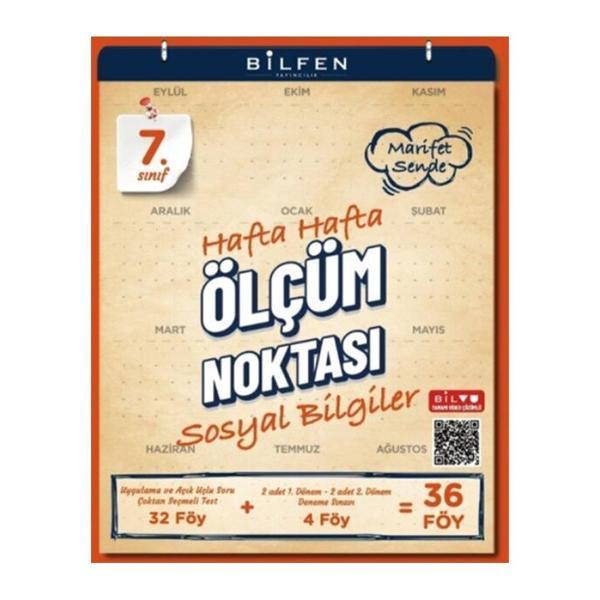 Bilfen Yayınları 7. Sınıf Sosyal Bilimler Ölçüm Noktası Soru Bankası - Bilfen Yayınları - Image 1