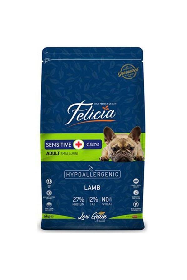 Felicia Düşük Tahıllı Hipoalerjenik Kuzu Etli Küçük Irk Yetişkin Köpek Maması 3 Kg - Farmapets - Image 1
