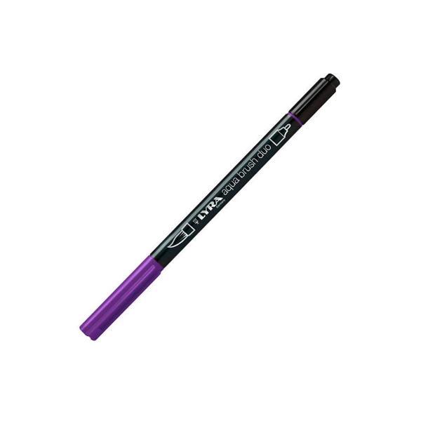 Lyra Aqua Brush Duo Marker - Blue Violet L6520037 - Image 1