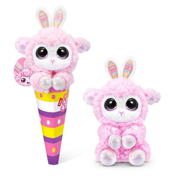 Zuru Coco Cone Pembe Kuzu Peluş Oyuncak | Renkli Koni Kutulu Sevimli Peluş - Image 1