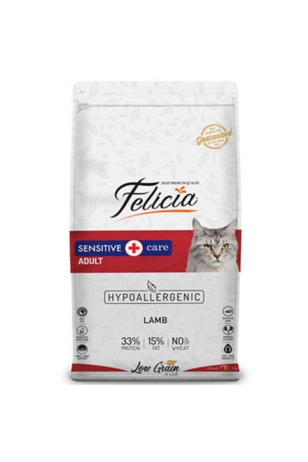 Felicia Düşük Tahıllı Kuzu Etli Yetişkin Kedi Maması 12 Kg - Image 1
