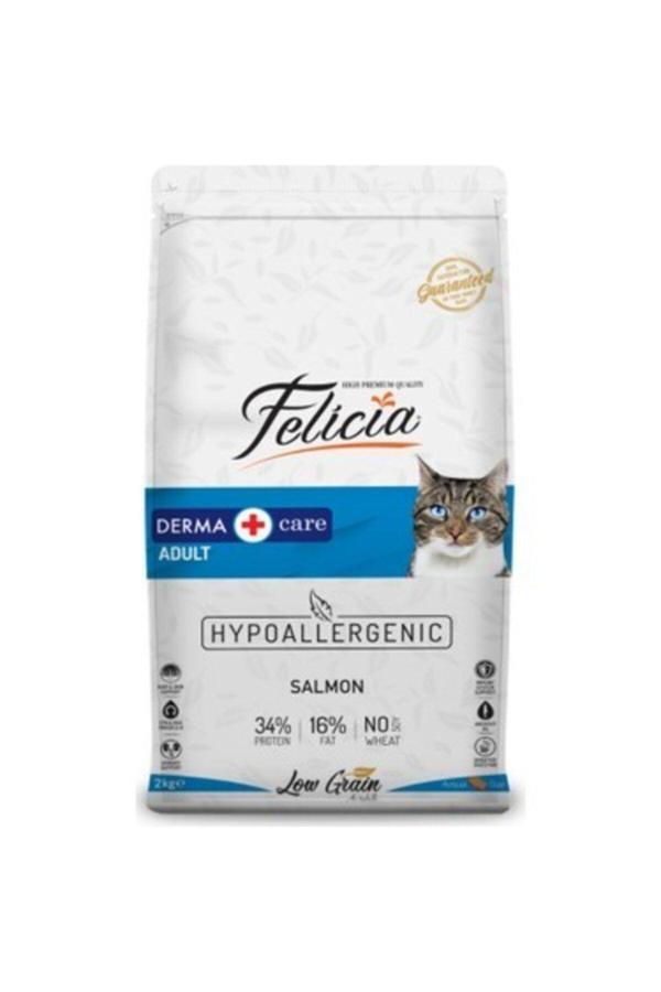 Felicia Düşük Tahıllı Somonlu Yetişkin Kedi Maması 12 Kg - Image 1