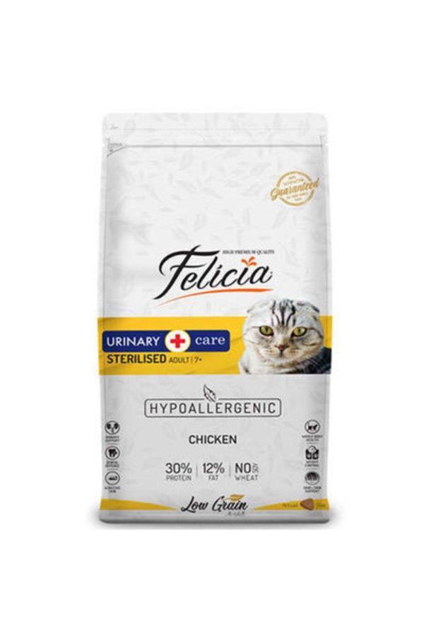 Felicia Düşük Tahıllı Tavuklu Kısır Kedi Maması 12 Kg - Image 1