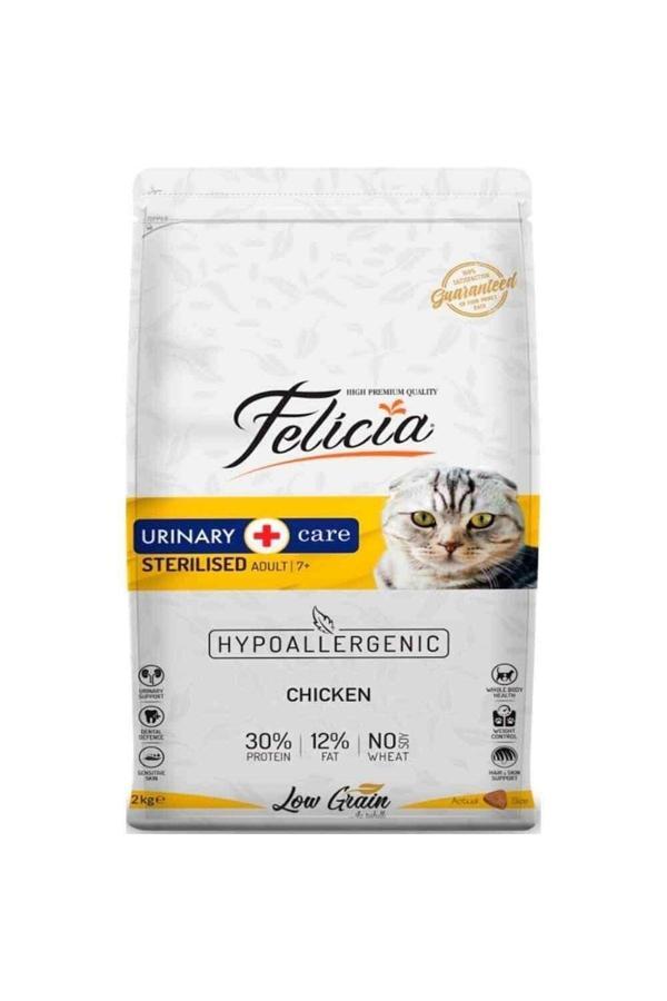 Felicia Düşük Tahıllı Tavuklu Kısır Kedi Maması 12 Kg - Image 1