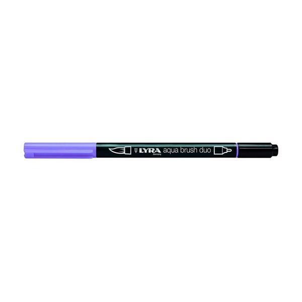 Lyra Aqua Brush Duo Marker - Light Violet L6520039 - Image 1