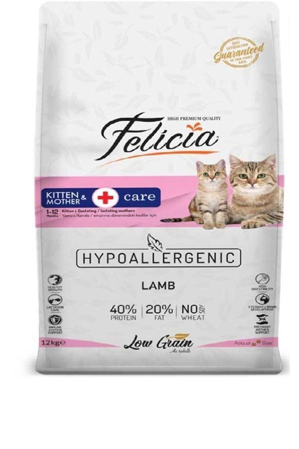 Felicia Kitten Mother Kuzu Etli Yavru Kedi Maması 12 Kg - Image 1