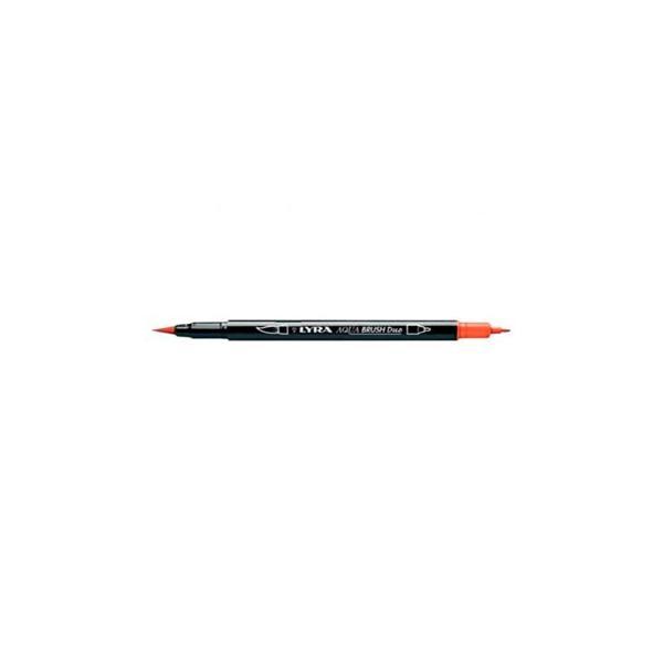 Lyra Aqua Brush Duo Marker - Orange Lıght L6520011 - Image 1