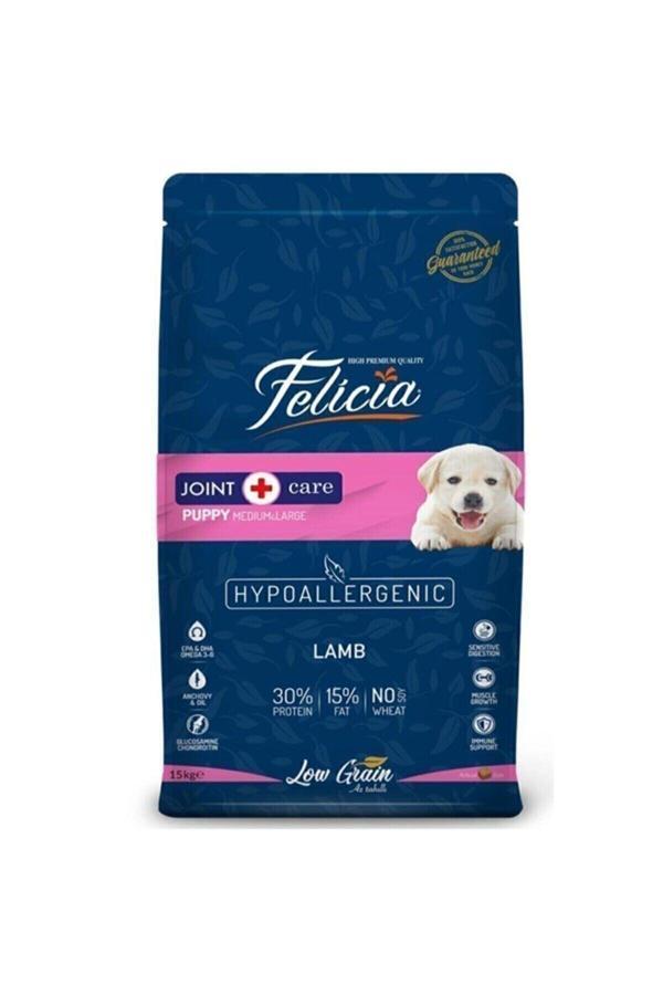 Felicia Large Puppy Orta Ve Büyük Irk Yavru Köpek Maması Kuzu Etli 15Kg - Image 1
