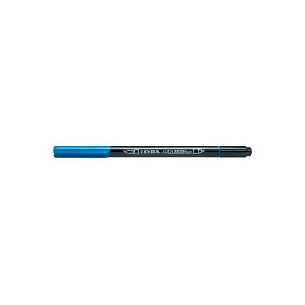 Lyra Aqua Brush Duo Marker - Prussian Blue L6520051 - Image 1