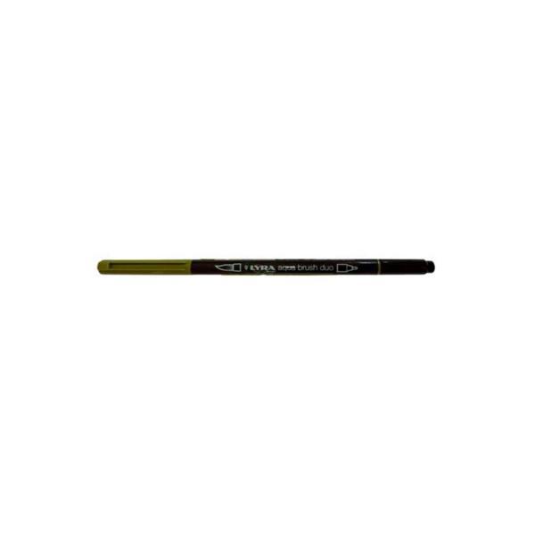 Lyra Aqua Brush Duo Marker - Sap Green L6520074 - Image 1