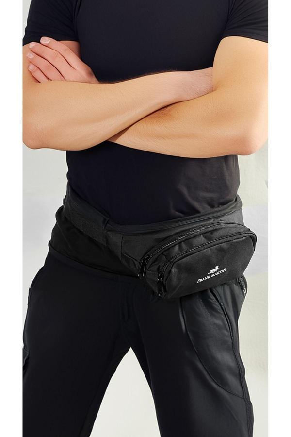 Frank Martin Berlin Orijinal Unisex 2 Bölmeli Çapraz Günlük Ve Spor Omuz Ve Bel Çantası 140-031 - Image 1