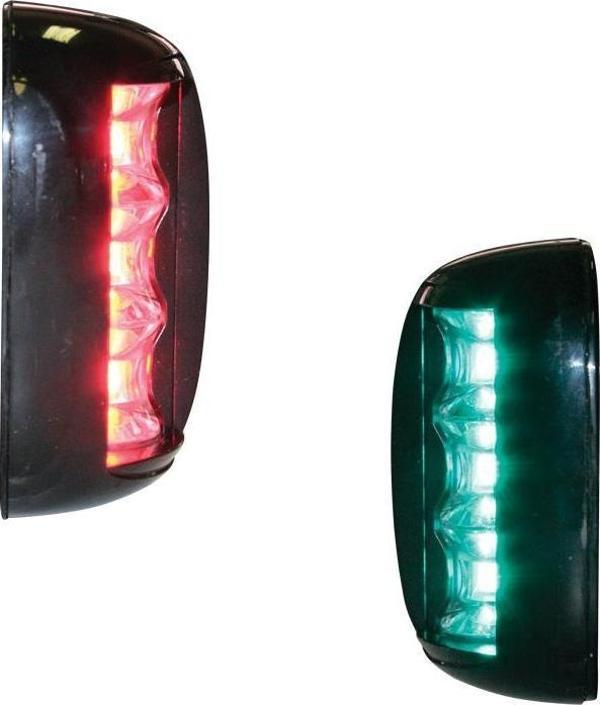 Lalizas FOS LED 20 İSKELESANCAK SEYİR FENERLERİ, 112,5° siyah - Image 1