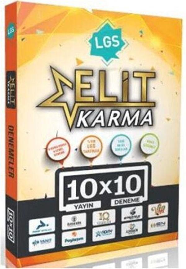 Paraf Yayınları LGS Elit Karma 10 x 10 Deneme - PRF Paraf Yayınları - Image 1