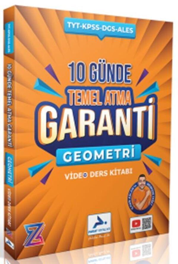 Paraf Yayınları TYT Geometri Z Takımı 10 Günde Temel Atma Garanti Video Ders Kitabı - PRF Paraf Yayınları - Image 1