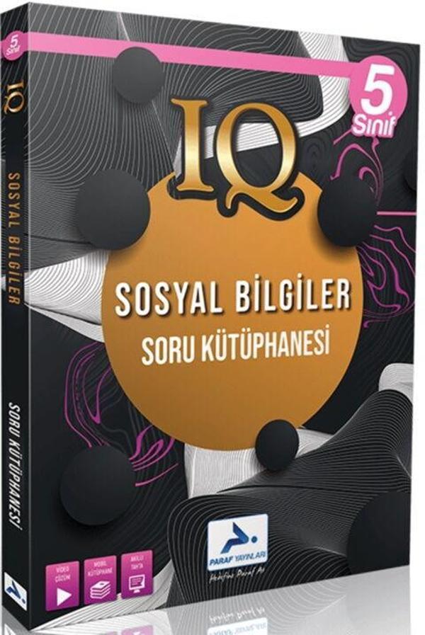 Paraf Yayınları 5. Sınıf Sosyal Bilimler IQ Soru Bankası - PRF Paraf Yayınları - Image 1