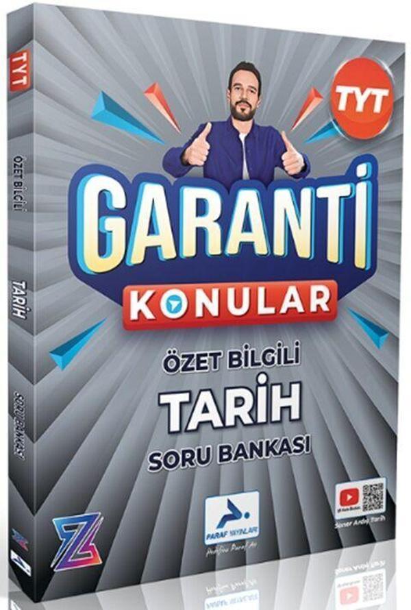 Paraf Yayınları Z Takımı TYT Tarih Garanti Konular Özet Bilgili Soru Bankası - PRF Paraf Yayınları - Image 1