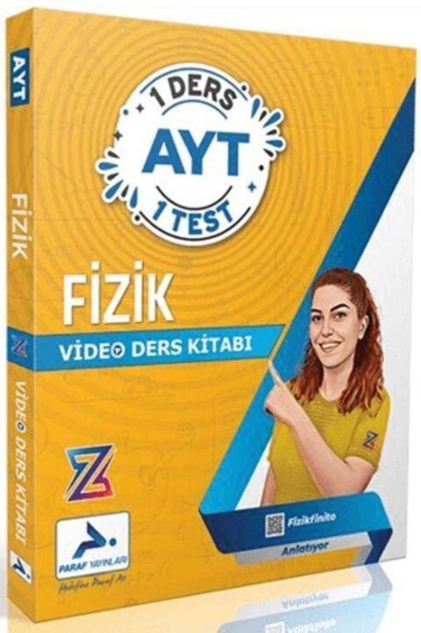 Paraf Yayınları Z Takımı AYT Fizik 1 Ders 1 Test Video Ders Kitabı - PRF Paraf Yayınları - Image 1