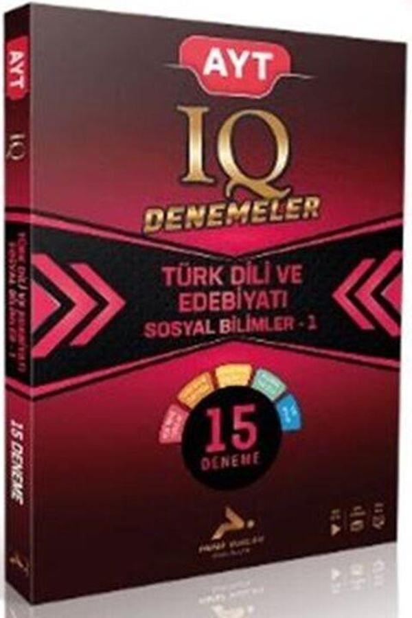 Paraf Yayınları AYT IQ Türk Dili ve Edebiyatı Sosyal Bilimler -1 15 Branş Deneme - PRF Paraf Yayınları - Image 1
