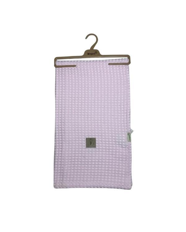 Bibaby Biorganic Bebek Pike Battaniye 100x115 cm 64712 Pembe - Image 1
