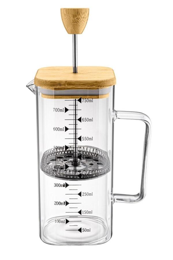 Bambum Linza 750 Ml. French Press Bitki Çayı Demleme Kupası - Image 1