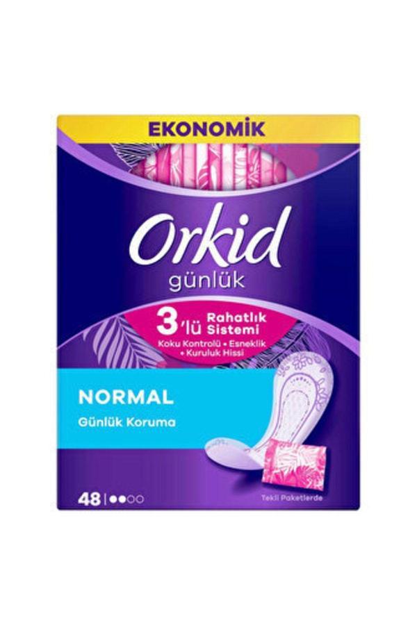 Orkid Normal Günlük Ped Ekonomik Paket 48Li - Image 1