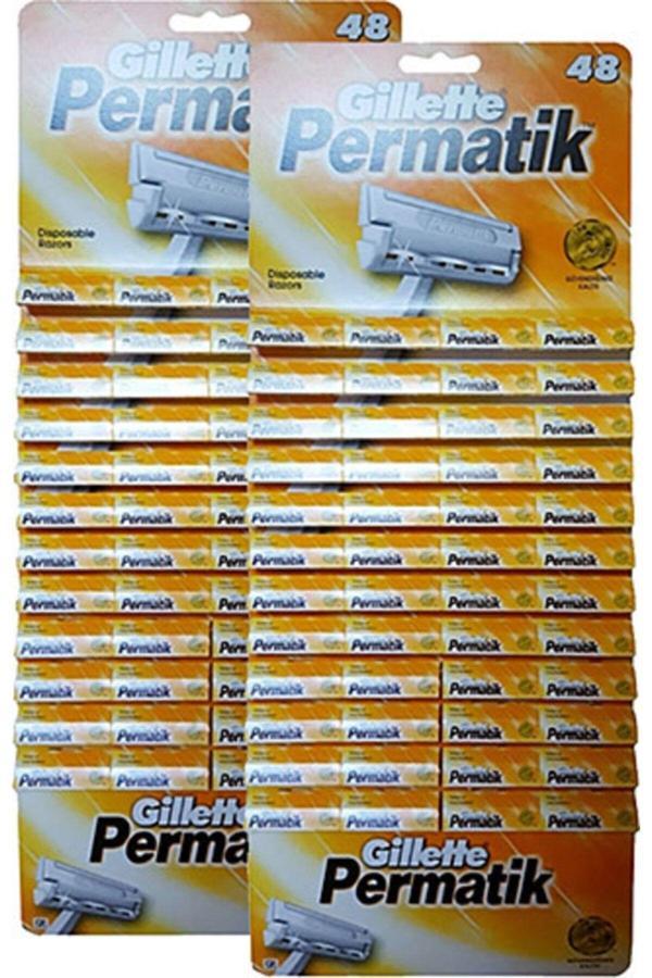 Permatik Gillette Banyo Kartela 48'Li X2 Adet - Image 1