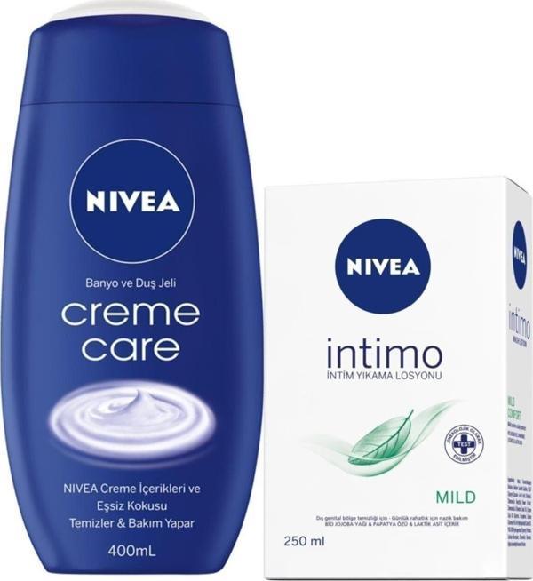 Creme Care Duş Jeli 400 Ml + Intimo Mild Comfort Genital Bölge Yıkama Losyonu 250 Ml - Image 1
