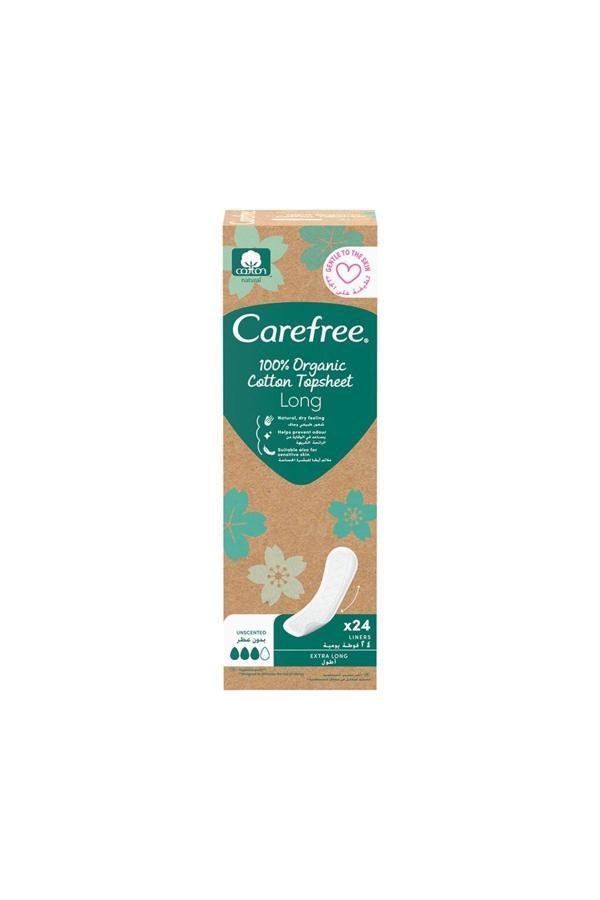 Carefree O.B Günlük Ped Organic Cotton Topsheet Uzun 24 Adet - Image 1