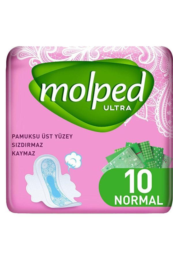 Molped Ultra Hijyenik Ped Normal 10 Adet - Image 1