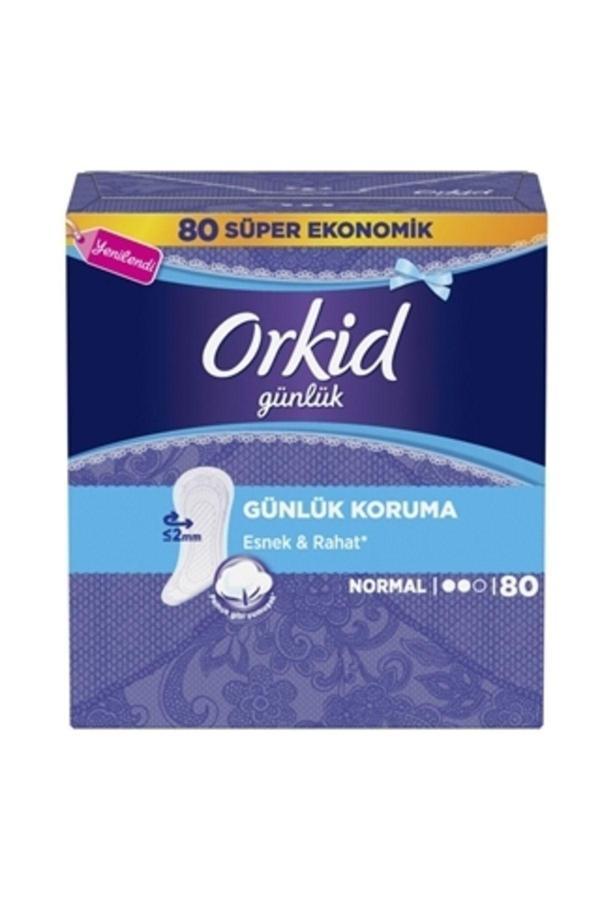 Orkid Günlük Ped Normal Dev Ekonomi Paketi 80Li - Image 1