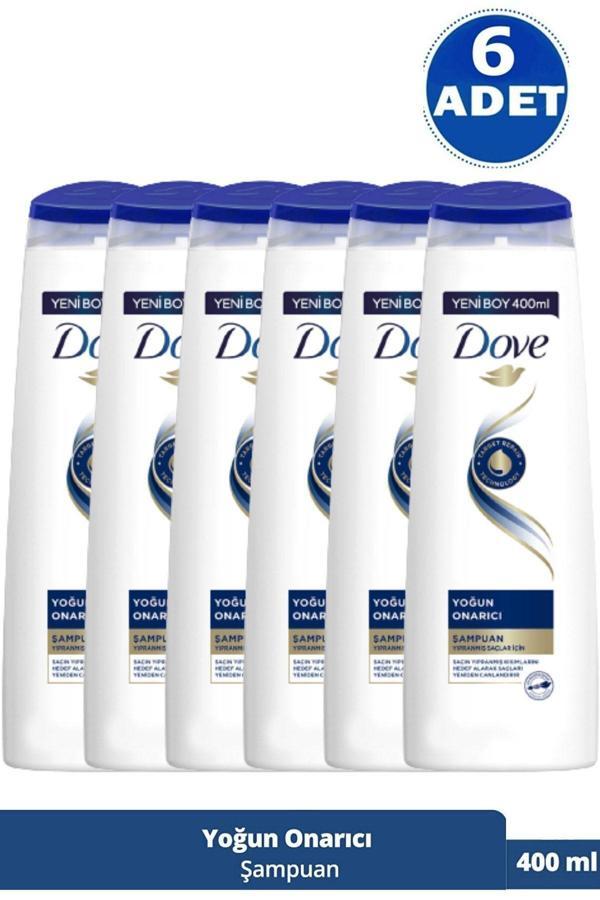 Dove Yoğun Onarıcı Şampuan 400 Ml 6 Adet - Image 1