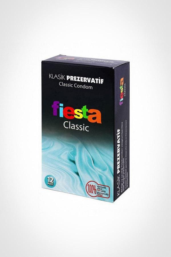 Fiesta Kondom Classic 12 Kutu Klasik Prezervatif - Image 1