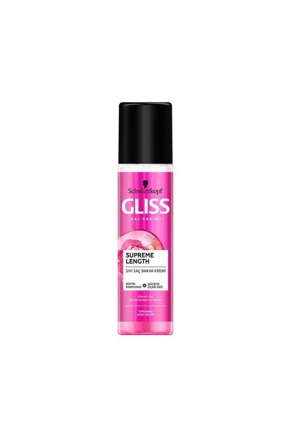Gliss Sıvı Saç Kremi Supreme Length 200 Ml Zarar Görmüş Uzun Saçlar - Image 1