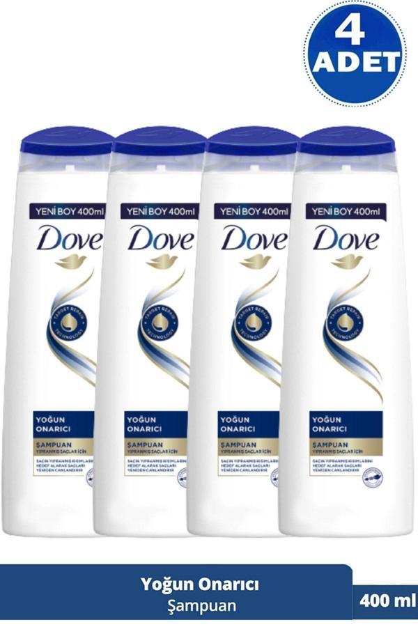 Dove Yoğun Onarıcı Şampuan 400 Ml 4 Adet - Image 1
