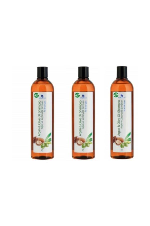 Hunca Argan Ve Zeytinyağlı Şampuan 700 Ml X3 Adet - Image 1