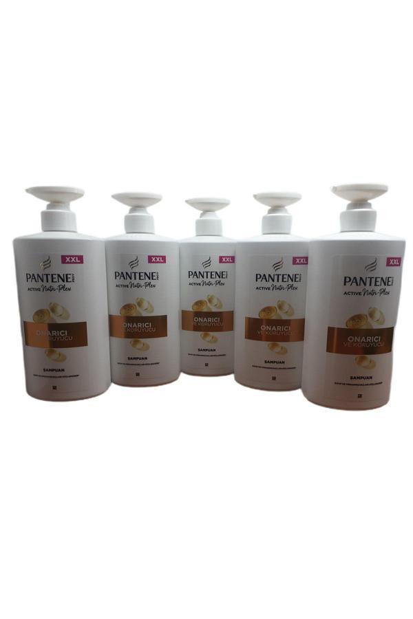 Pantene Active Nutri Plex Onarıcı Ve Koruyucu 800 Ml Şampuan X 5 Adet - Image 1