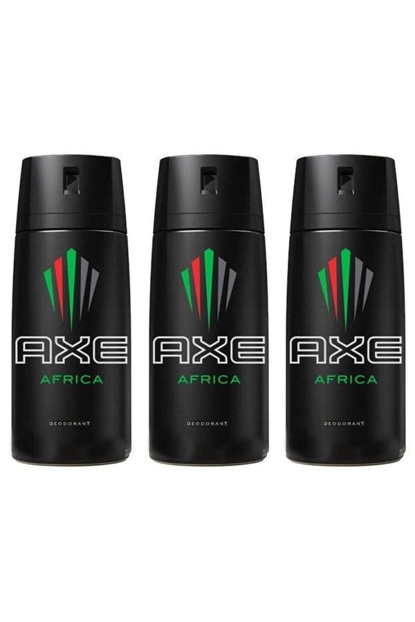 Axe Erkek Deodorant Sprey Africa 150 Ml 8690637981517 (3 Adet) - Image 1