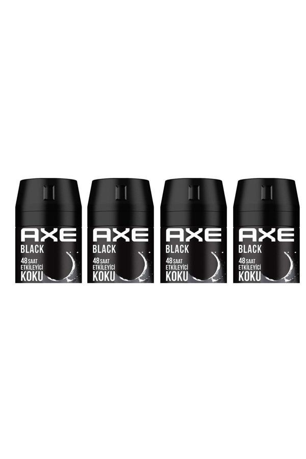 Axe Erkek Deodorant Sprey Black 150 Ml 8690637981524 (4 Adet) - Image 1