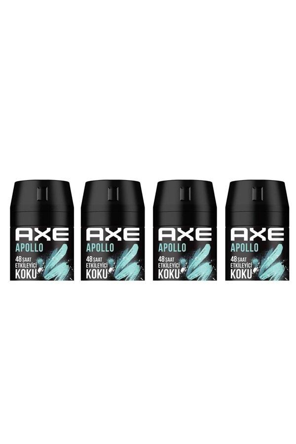 Axe  Erkek Deodorant Sprey Apollo 150 Ml 8690637981531 (4 Adet) - Image 1
